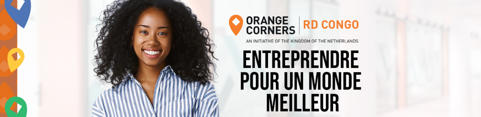 banner orange corners